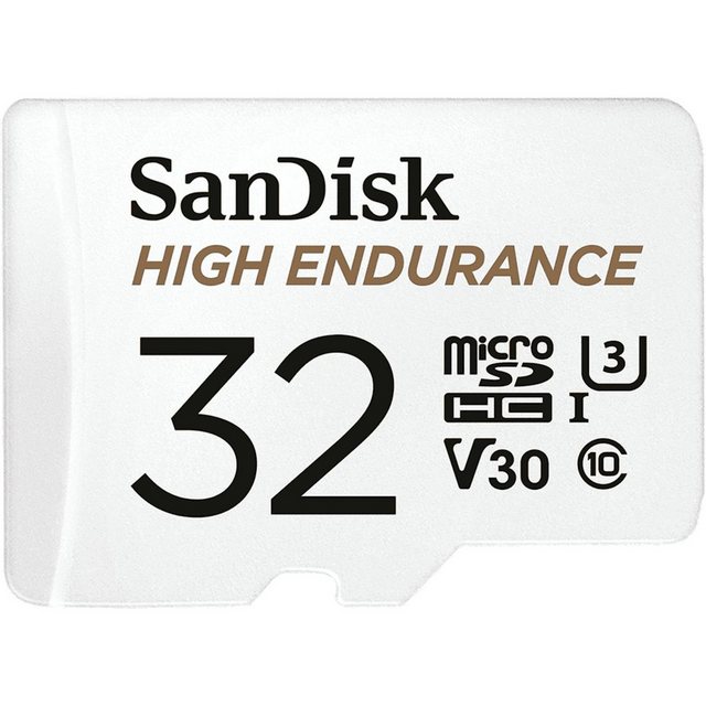 Sandisk High Endurance 32 GB microSDHC Speicherkarte (32 GB GB)