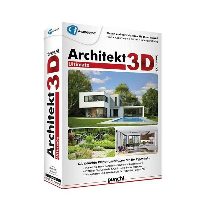 Avanquest Avanquest Architekt 3D X9 Ultimate, WIN/ MacOS Mac OS