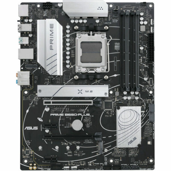 • ATX Mainboard mit Sockel AMD AM5 für AMD RYZEN 7000 Serie-CPU • AMD B650-Chipsatz