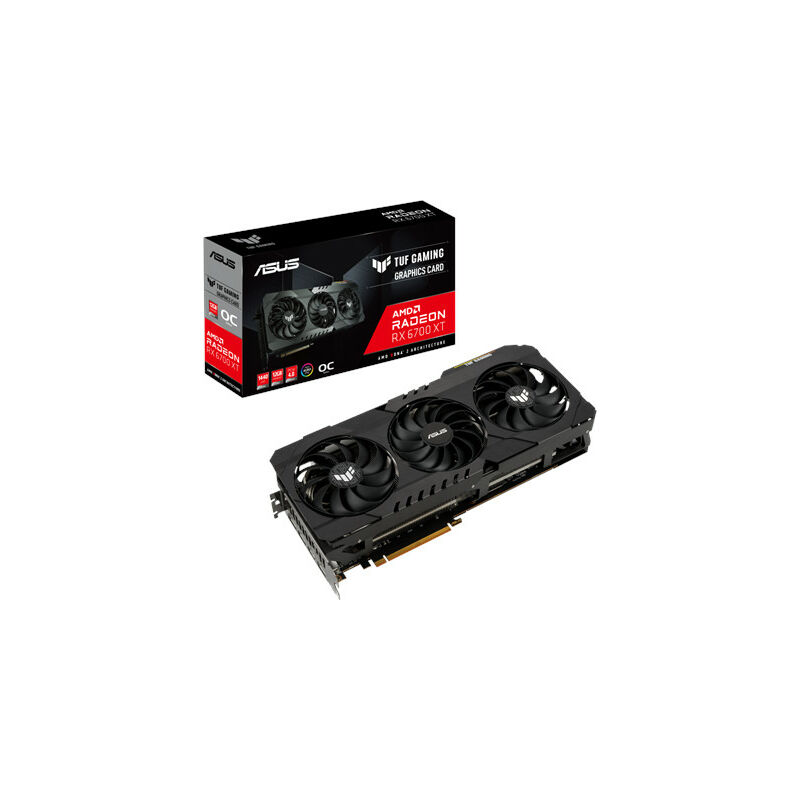 Asus – tuf Gaming amd Radeon rx 6700 xt oc Grafikkarte 12GB GDDR6 3xDP/HDMI (90YV0G80-M0NA00)