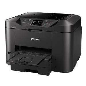 Canon MAXIFY MB2750 – Multifunktionsdrucker – Farbe – Tintenstrahl – A4 (210 x 297 mm), Legal (216 x 356 mm) (Original) – A4/Legal (Medien) – bis zu 22 Seiten/Min. (Kopieren) – bis zu 24 ipm (Drucken) – 500 Blatt – 33.6 Kbps – USB 2.0, LAN, Wi-Fi(n), USB-Host