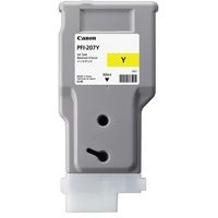 Beschreibung CANON PFI-207 Y Tinte yellow 300ml iPF680/685 iPF780/785 Technische Daten Produktbeschreibung Canon PFI-207 Y - Gelb - Original - Tintenbehälter Verbrauchsmaterialtyp Tintenbehälter Drucktechnologie Tintenstrahl Druckfarbe Gelb Kapazität 300 ml Entwickelt für imagePROGRAF iPF680