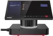 Lenovo ThinkSmart Hub 11H1 – All-in-One (Komplettlösung) – Core i5 8365UE / 1.6 GHz – vPro – RAM 8 GB – SSD 256 GB – TCG Opal Encryption – UHD Graphics 620 – GigE – WLAN: 802.11a/b/g/n/ac, Bluetooth 5.0 – Win 10 IoT Enterprise SAC – Monitor: LED 25.7 cm (10.1) 1920 x 1200 (WUXGA) Touchscreen – Raven Black, rot (Unterseite)