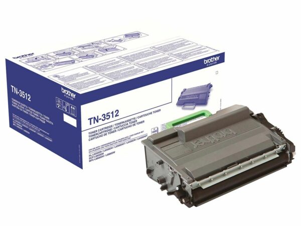 Mit dem originalen Brother Toner TN-3512 erzielen Sie hochwertige Druckergebnisse mit gestochen scharfer Qualität. Das ergiebige Produkt passt für die Modelle MFC-L6300