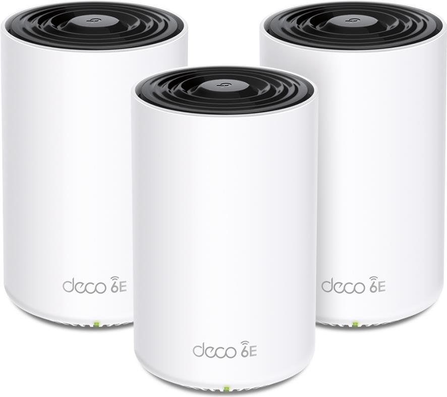 TP-Link Deco XE75 Pro (3-pack) – Weiß – Intern – Mesh-System – 670 m² – FCC: