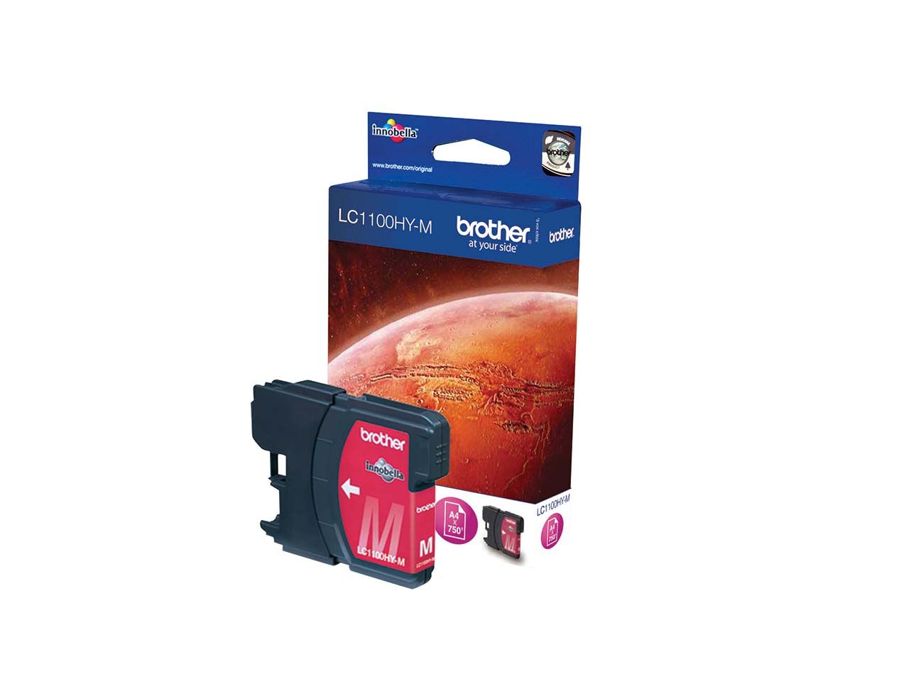 Brother Tintenpatrone LC1100HYM magenta