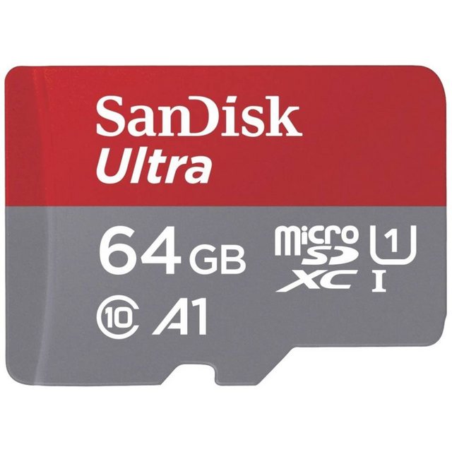 Sandisk MSDXC UL. 64GB 140MB/S A1 UHS-I +AD Speicherkarte