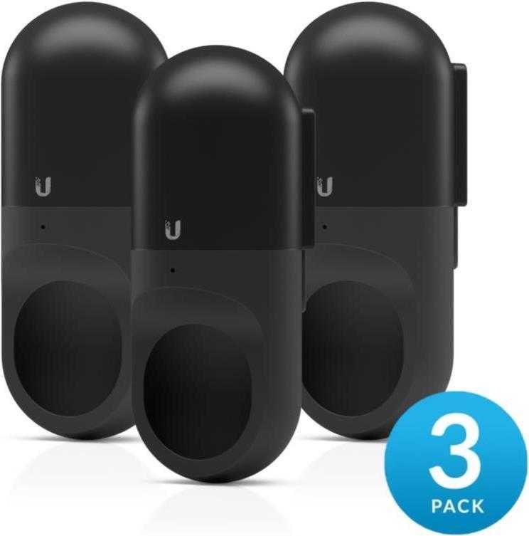 Ubiquiti UniFi G3 Flex Professional Wandhalterung, schwarz, 3-er Pack UniFi® Video (UVC-G3-FLEX-PWM-BLACK-3)