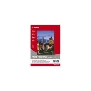 Canon Photo Paper Plus SG-201 – Seidenmattfotopapier – A3 (297 x 420 mm) – 260 g/m2 – 20 Blatt (1686B026)