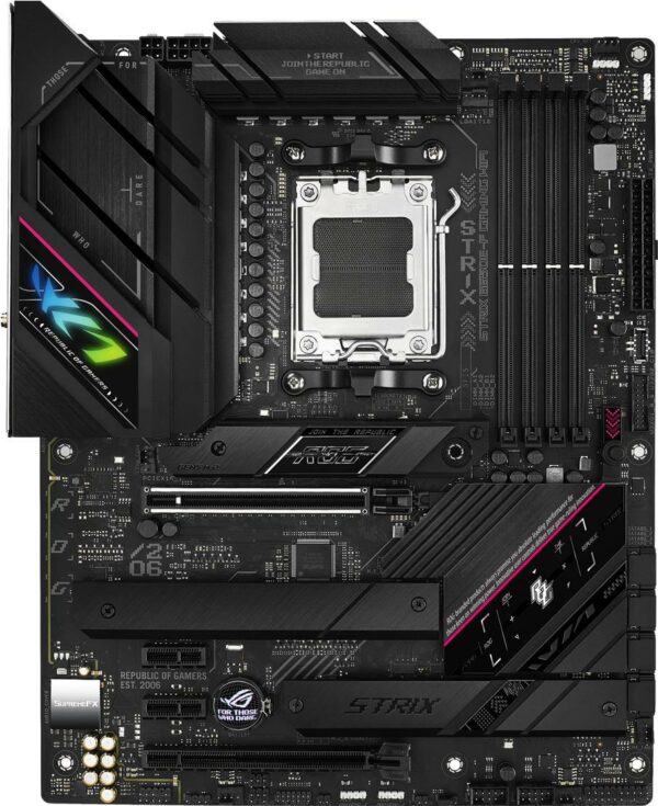 Kurzinfo: ASUS ROG Strix B650E-F Gaming WiFi - Motherboard - ATX - Socket AM5 - AMD B650 Chipsatz - USB 3.2 Gen 1