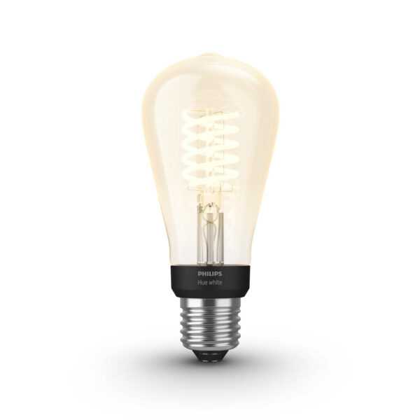 Philips Hue E27 Edison Filament White 68886800 / 8718699688868 - Durchmesser: 6 cm Länge: 13