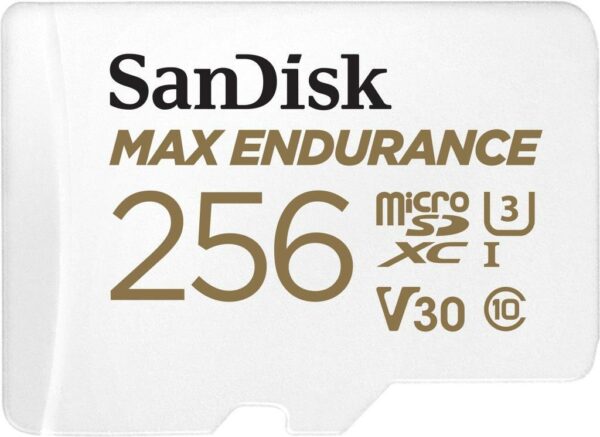 Kurzinfo: SanDisk Max Endurance - Flash-Speicherkarte (microSDXC-an-SD-Adapter inbegriffen) - 256 GB - Video Class V30 / UHS-I U3 / Class10 - microSDXC UHS-I Gruppe Flash-Speicher Hersteller SanDisk Hersteller Art. Nr. SDSQQVR-256G-GN6IA Modell Max Endurance EAN/UPC 0619659178543 Produktbeschreibung: SanDisk Max Endurance - Flash-Speicherkarte - 256 GB - microSDXC UHS-I Produkttyp Flash-Speicherkarte Formfaktor microSDXC UHS-I Speicherkarte Speicherkapazität 256 GB Geschwindigkeit Video Class V30 / UHS-I U3 / Class10 Lokalisierung Australien