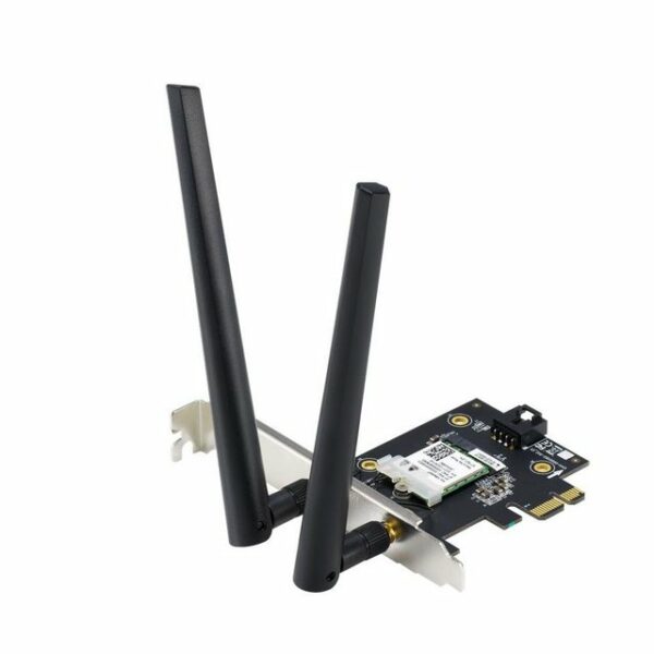 ASUS PCE-AX1800 Netzwerkadapter   (AX1800 Dual Band PCI-E WiFi 6 (802.11ax). Bluetooth 5.2