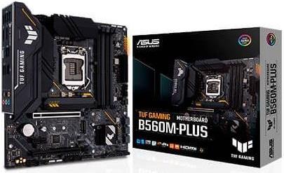 ASUS TUF GAMING B560M-PLUS – Motherboard – ATX – LGA1200-Sockel – B560 – USB-C Gen1, USB 3.2 Gen 1, USB 3.2 Gen 2 – 2.5 Gigabit LAN – Onboard-Grafik (CPU erforderlich) – HD Audio (8-Kanal)