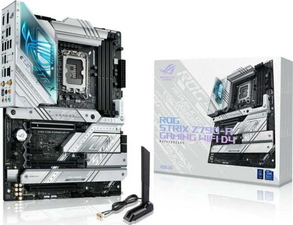 Kurzinfo: ASUS ROG Strix Z790-A Gaming WiFi D4 - Motherboard - ATX - LGA1700-Sockel - Z790 Chipsatz - 2.5 Gigabit LAN