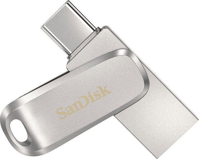 Speicherfreigabe leicht gemacht. Suchen Sie nach einem Speicher für USB Type-C™- und Type-A-Geräte? Mit dem SanDisk Ultra® Dual Drive Luxe mit Ganzmetallgehäuse können Sie Dateien mühelos zwischen Smartphone