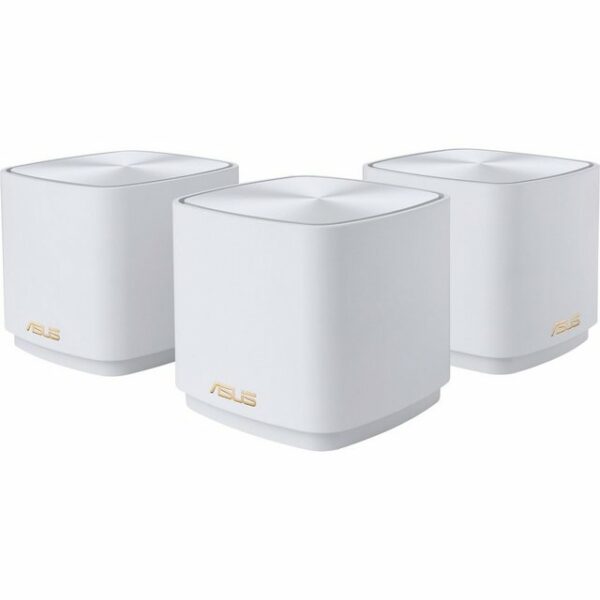 Das ZenWiFi AX Mini-System besteht aus einem ASUS AX1800 WiFi 6-Routern und Erweiterungsknoten mit einzigartigen Technologien