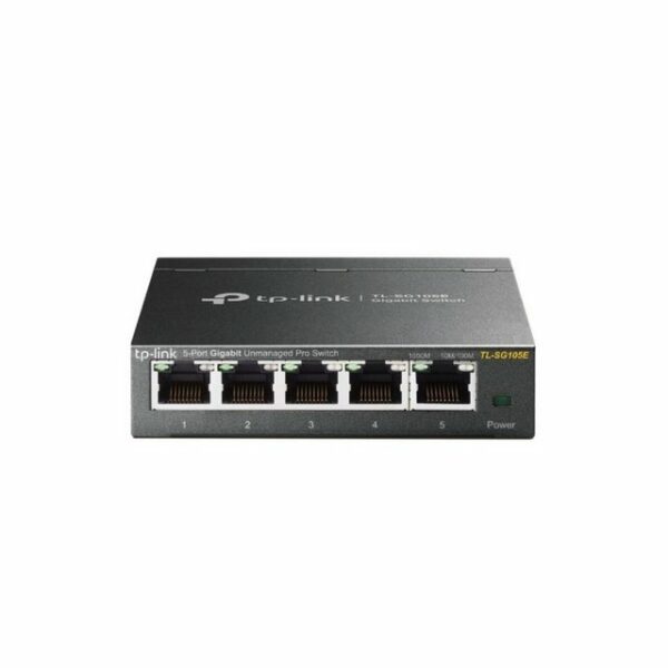 TL-SG105E - 5-fach LAN Gigabit Desktop Easy Smart Switch Der 5-Port Gigabit Easy Smart Switch TL-SG105E ist ein ideales Upgrade eines nicht verwalteten Switches