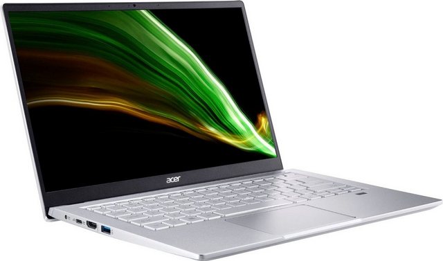 Acer SF314-43-R38H Notebook (35,56 cm/14 Zoll, AMD Ryzen 5 5500U, Radeon Graphics, 256 GB SSD)