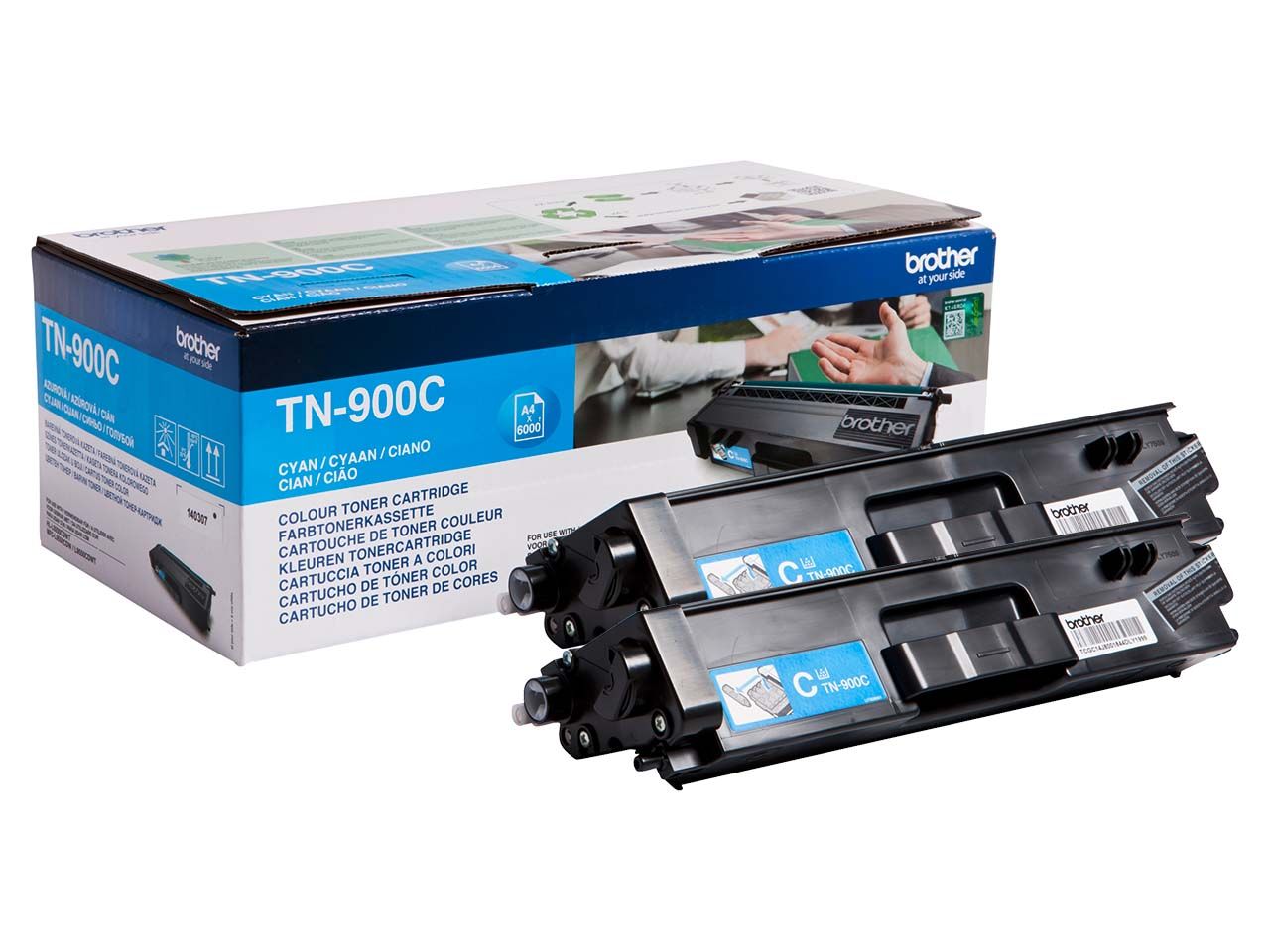 Brother Twinpack Toner TN-900C cyan