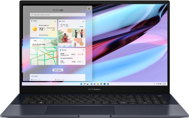 ASUS ZenBook UM6702RA-M2089X 6900HX Notebook 43,9 cm (17.3 ) Full HD AMD Ryzen 9 16 GB LPDDR5-SDRAM 1000 GB SSD Wi-Fi 6E (802.11ax) Windows 11 Pro Schwarz (90NB0VU1-M003T0)