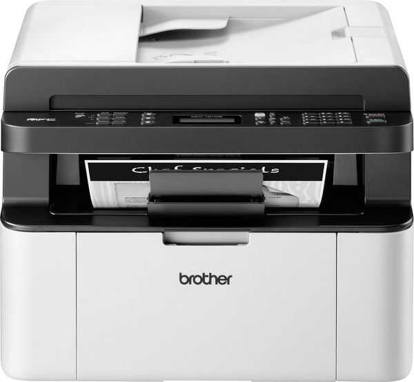 Brother MFC-1910W Schwarzweiß Laser Multifunktionsdrucker A4 Drucker, Scanner, Kopierer, Fax USB, WLAN, ADF