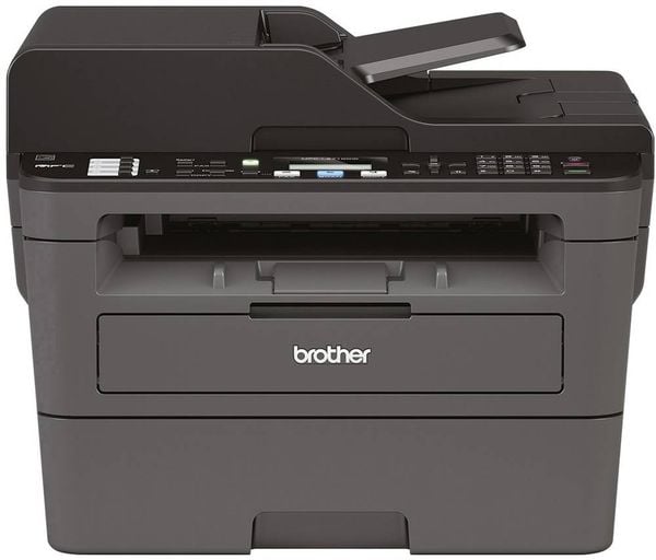 Brother MFC-L2710DW Schwarzweiß Laser Multifunktionsdrucker A4 Drucker, Scanner, Kopierer, Fax Duplex, LAN, WLAN, ADF