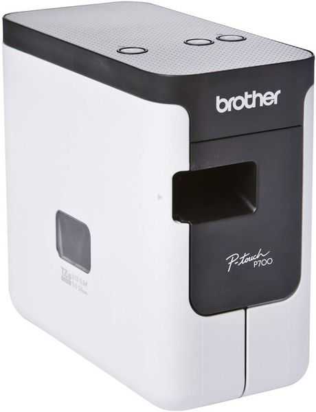 Brother P-touch P700 Beschriftungsgerät Geeignet für Schriftband: TZe, HSe 3.5 mm, 6 mm, 9 mm, 12 mm, 18 mm, 24 mm