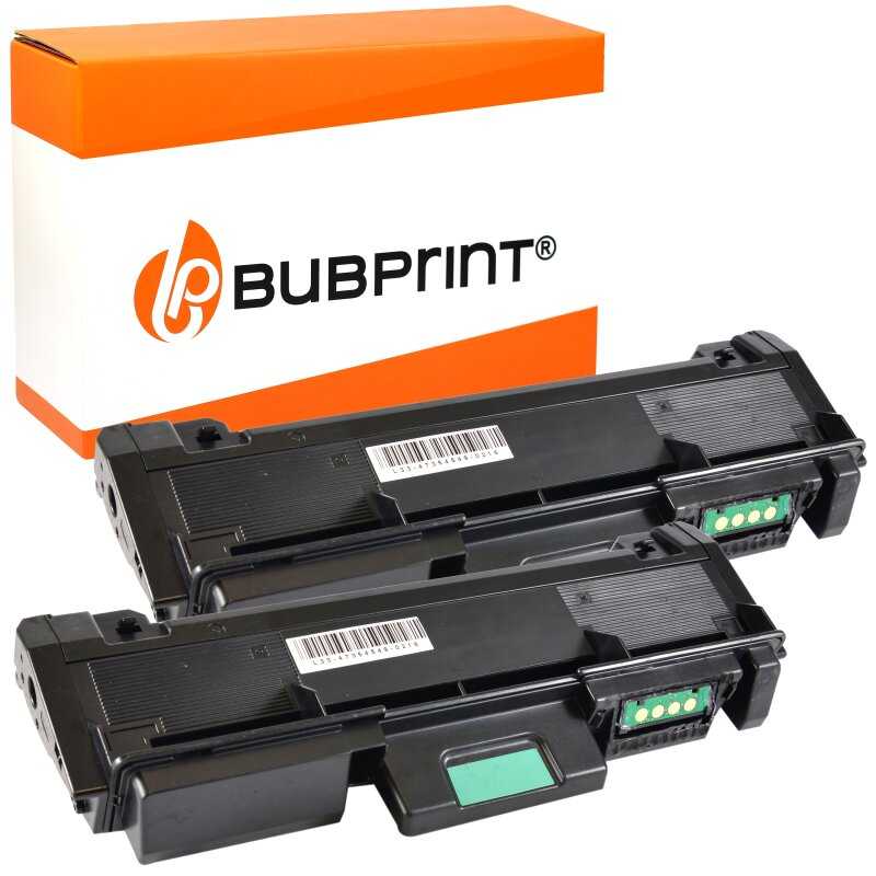 Bubprint Bubprint 2x Toner black kompatibel für Samsung MLT-D116 /ELS MLT-D 116 SL-M 2625