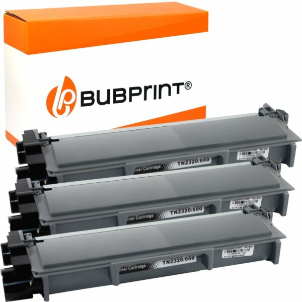 Bubprint Bubprint 3 Toner kompatibel für Brother TN-2320 TN-2310 XXL (5200 S.) black