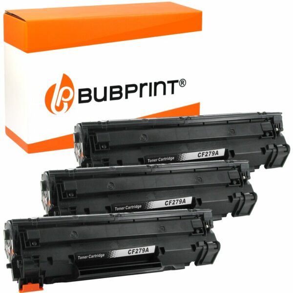 Bubprint Bubprint 3 Toner kompatibel für HP CF279A black (1000 Seiten) LaserJet Pro M12 M12a M12w M26 M26a M26w