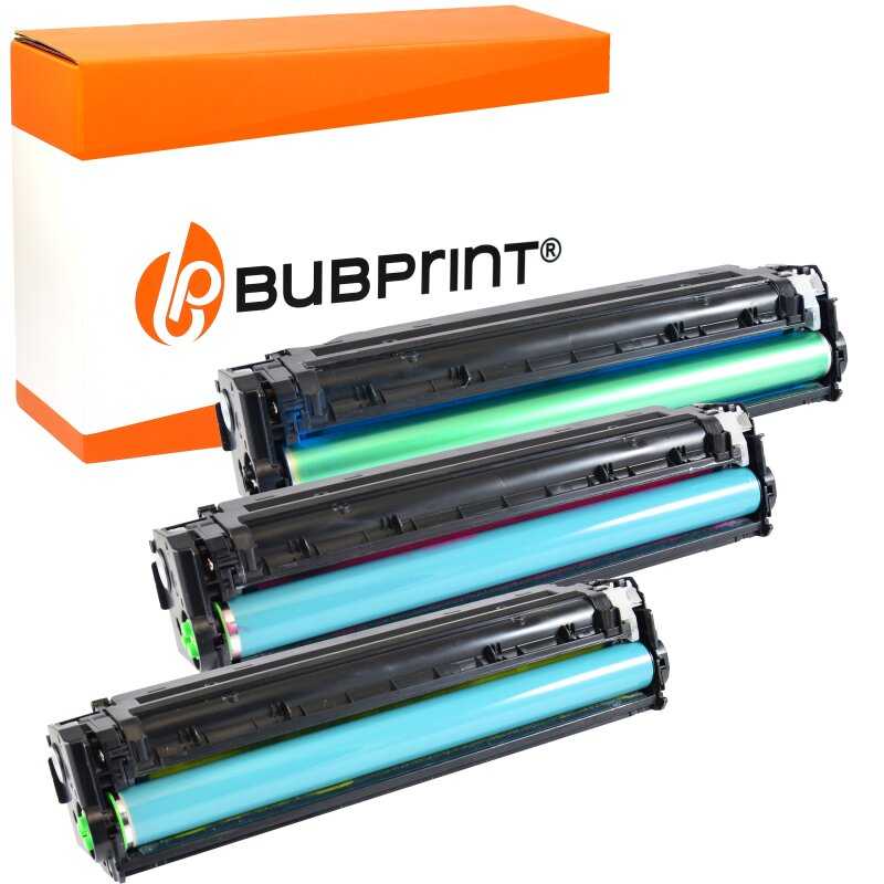 Bubprint Bubprint 3x Toner kompatibel für HP CF211A – CF213A Cyan Magenta Yellow HP LaserJet Pro 200 Series HP LaserJet Pro 200 color M 276 nw