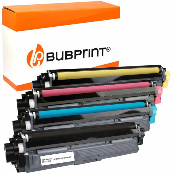 Bubprint Bubprint 4 Toner kompatibel für Brother TN-242 - TN-246 black cyan magenta yellow DCP-9022 CDW HL-3142 CW