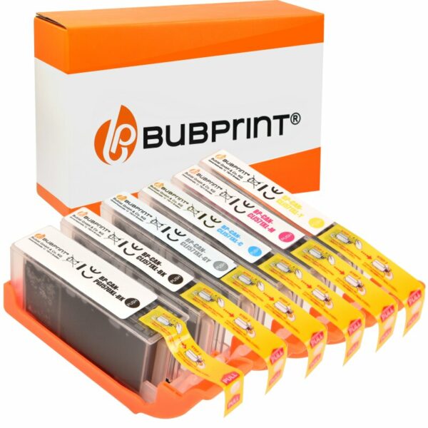 Bubprint Bubprint 6 Druckerpatronen kompatibel für Canon PGI-570 CLI-571 XL Multipack