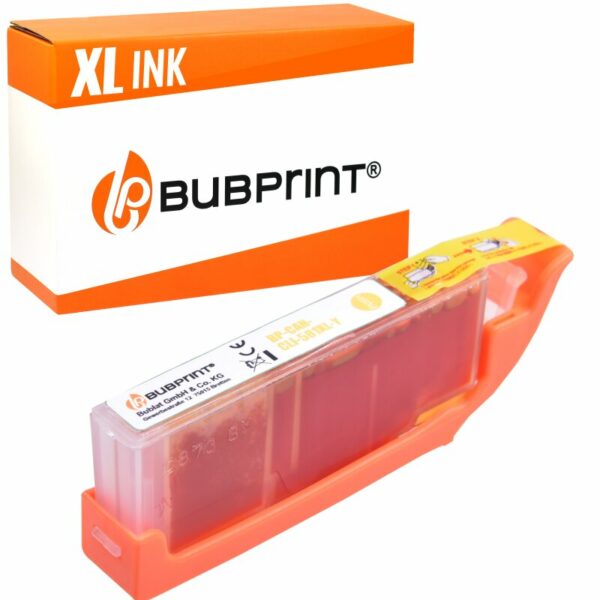 Bubprint Bubprint Druckerpatrone kompatibel für Canon CLI-581 XL Gelb