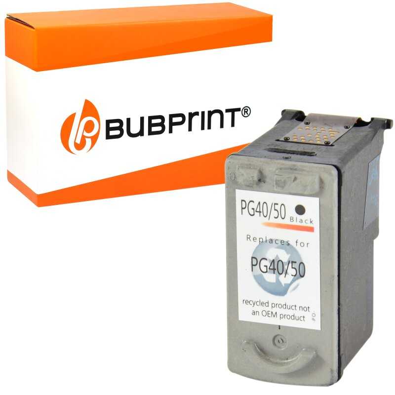 Bubprint Bubprint Druckerpatrone kompatibel für Canon PG-40 Black