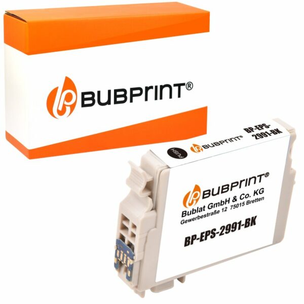 Bubprint Bubprint Druckerpatrone kompatibel für Epson T2991 29XL Expression Home XP-235 XP-245 XP-247 XP-332 XP-335 XP-342 XP-345 XP-432 XP-435 Schwarz Neue Chip Version