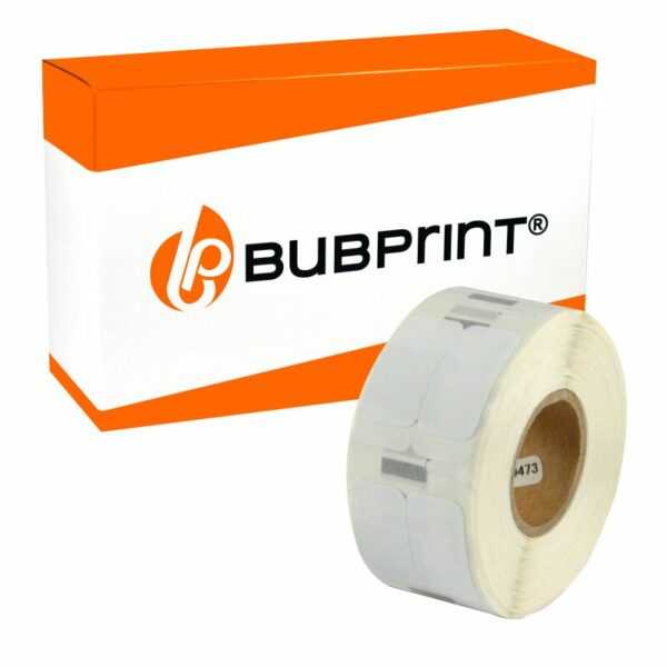 Bubprint Bubprint Etiketten kompatibel für Dymo 11353 S0722530 25x13mm, weiss