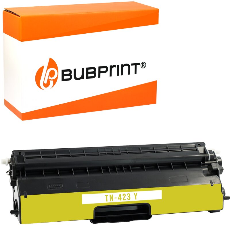 Bubprint Bubprint Toner kompatibel für Brother TN-423 (4000 Seiten) yellow HL-L 8360 CDW MFC-L 8690 CDW MFC-L 8900 CDW