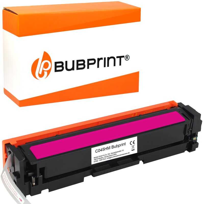 Bubprint Bubprint Toner kompatibel für Canon 045H Magenta