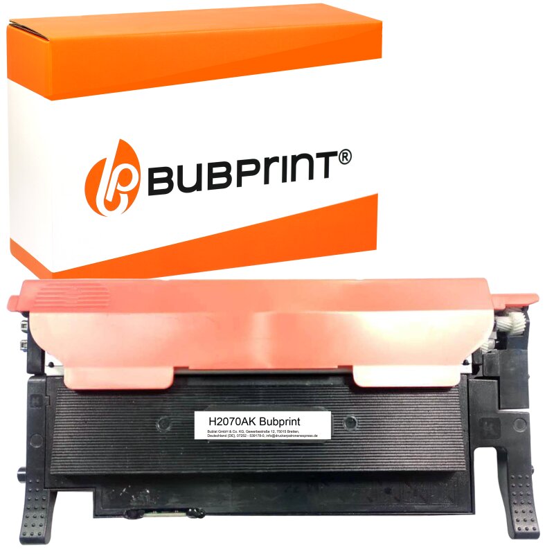 Bubprint Bubprint Toner kompatibel für HP 117A W2070A MIT CHIP Schwarz Black