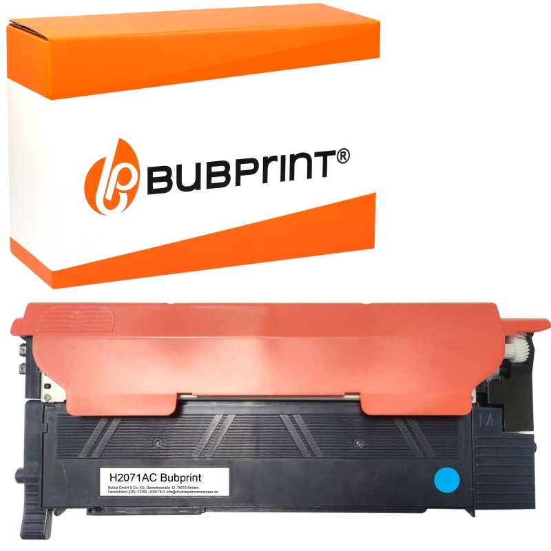 Bubprint Bubprint Toner kompatibel für HP 117A W2071A MIT CHIP Cyan