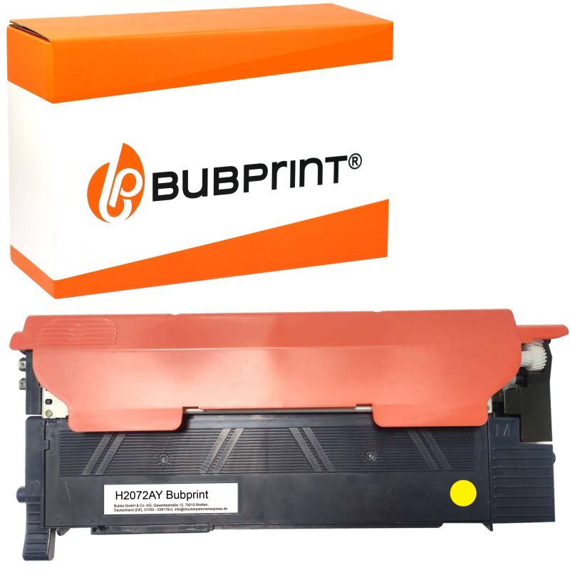 Bubprint Bubprint Toner kompatibel für HP 117A W2072A MIT CHIP Gelb Yellow