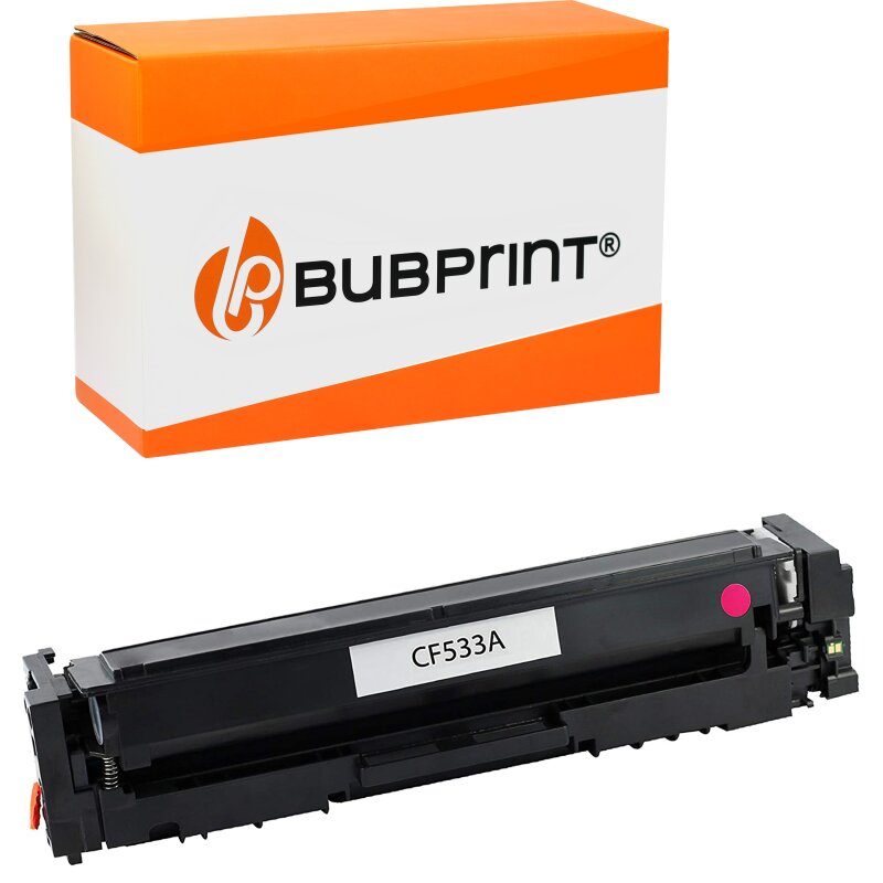 Bubprint Bubprint Toner kompatibel für HP CF533A Magenta für Color LaserJet Pro M180N M181FW