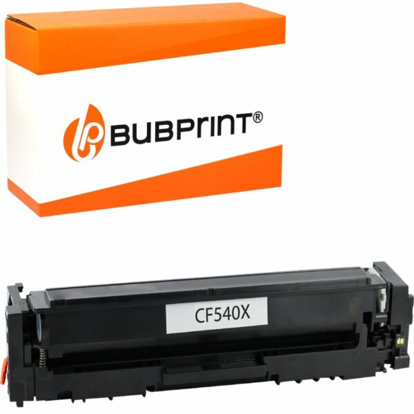 Bubprint Bubprint Toner kompatibel für HP CF540X Black für Color LaserJet Pro M280 M281