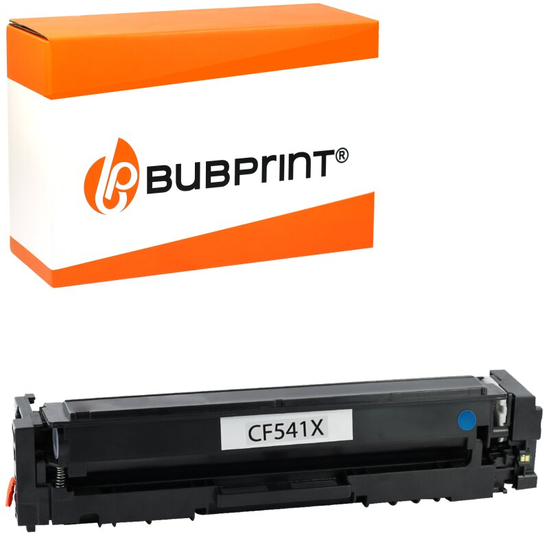 Bubprint Bubprint Toner kompatibel für HP CF541X Cyan für Color LaserJet Pro M280 M281