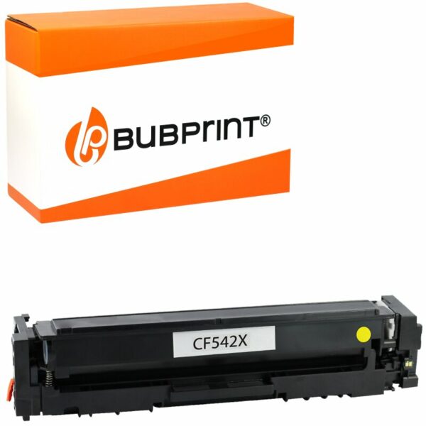 Bubprint Bubprint Toner kompatibel für HP CF542X Yellow für Color LaserJet Pro M280 M281