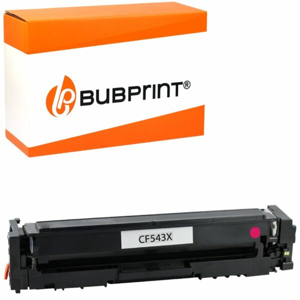 Bubprint Bubprint Toner kompatibel für HP CF543X Magenta für Color LaserJet Pro M280 M281