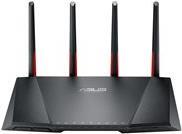 ASUS DSL-AC68VG – Wireless Router – DSL-Modem – 3-Port-Switch – GigE – WAN-Ports: 2 – 802.11a/b/g/n/ac – Dual-Band – VoIP-Telefonadapter (DECT)