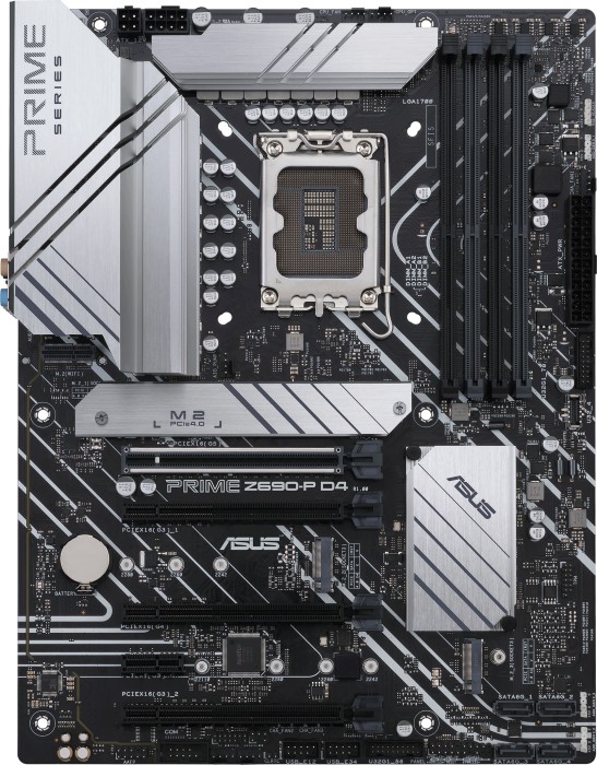 Kurzinfo: ASUS PRIME Z690-P D4 - Motherboard - ATX - LGA1700-Sockel - Z690 Chipsatz - USB-C Gen1